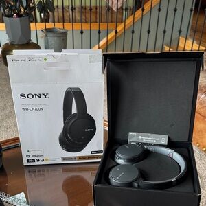 Sony WH-CH700N Black Wireless Headphones